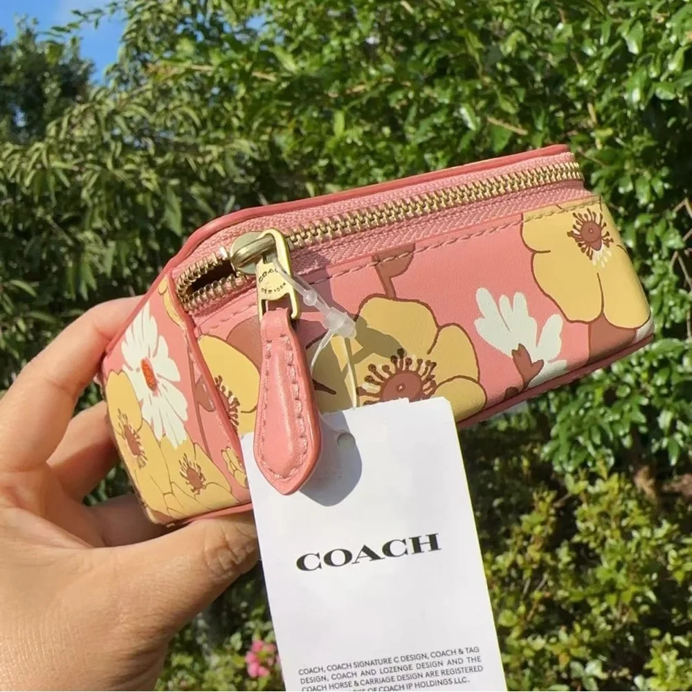 NWT COACH Jewelry Box With Floral Print C9657G_5